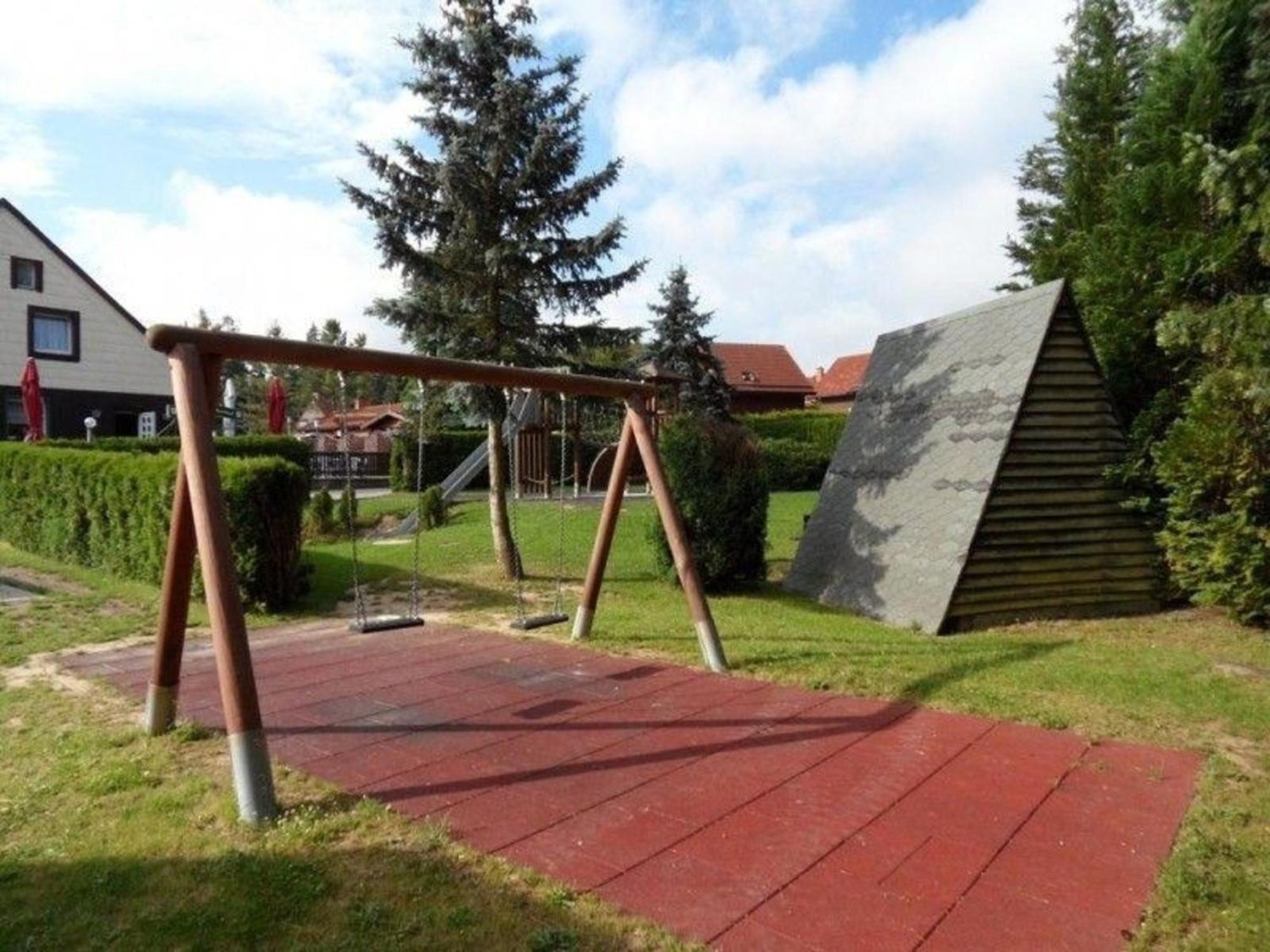 Ferienhaus Nr 32, Typ A, Ferienanlage Blauvogel, Hasselfelde, Harz ภายนอก รูปภาพ