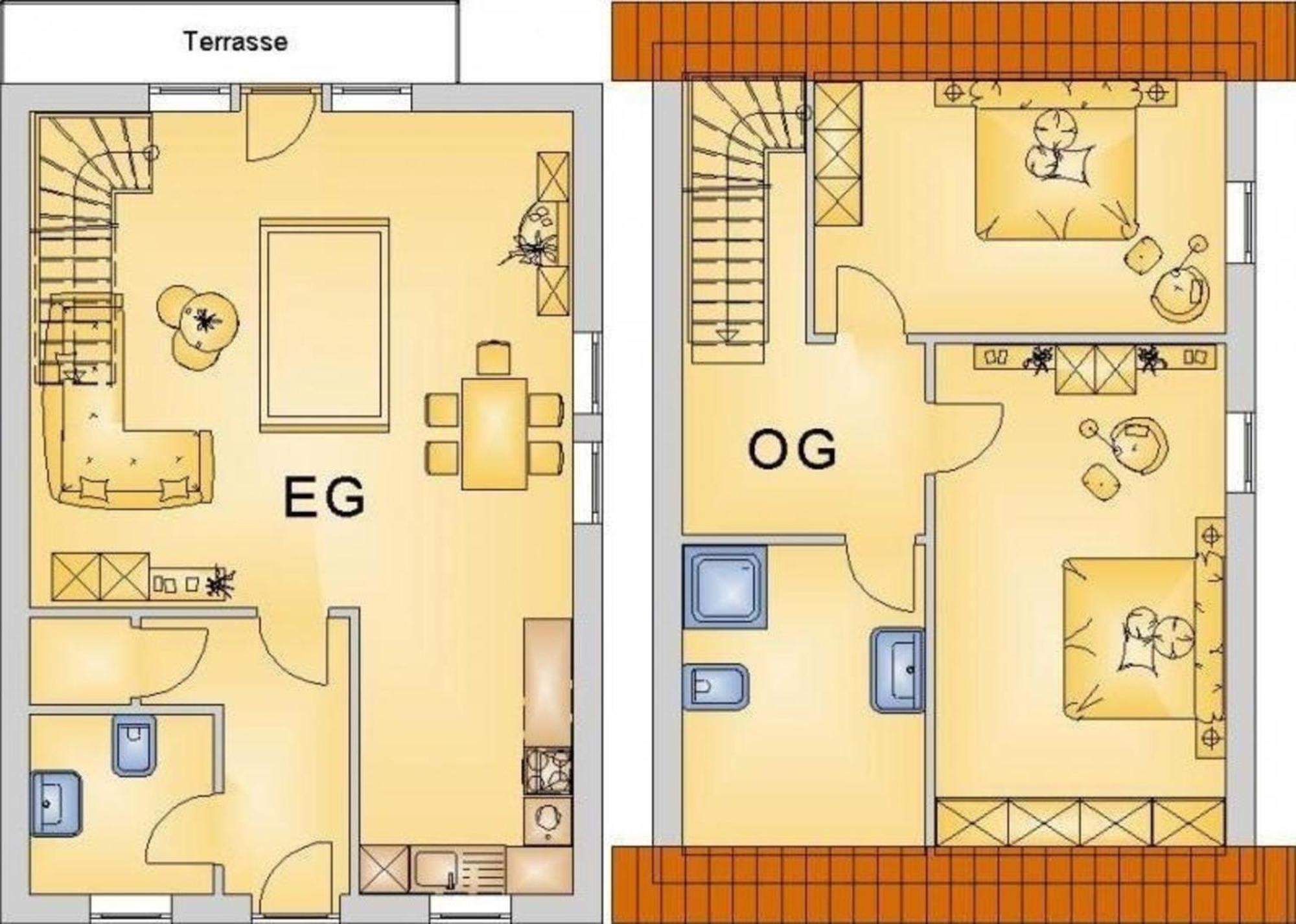Ferienhaus Nr 32, Typ A, Ferienanlage Blauvogel, Hasselfelde, Harz ภายนอก รูปภาพ